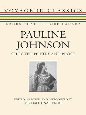 cover image of Pauline Johnson
